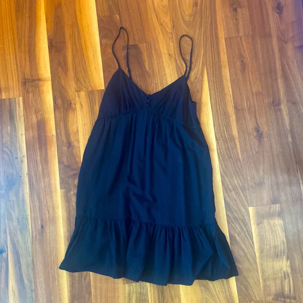 Forever 21 black spaghetti strap dress